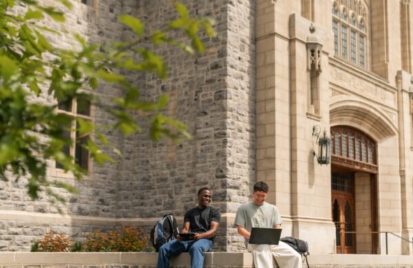 Historic campus building at Virginia Tech